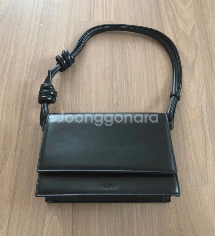 사비 Brick Rope Bag Black 숄더백 블랙--0