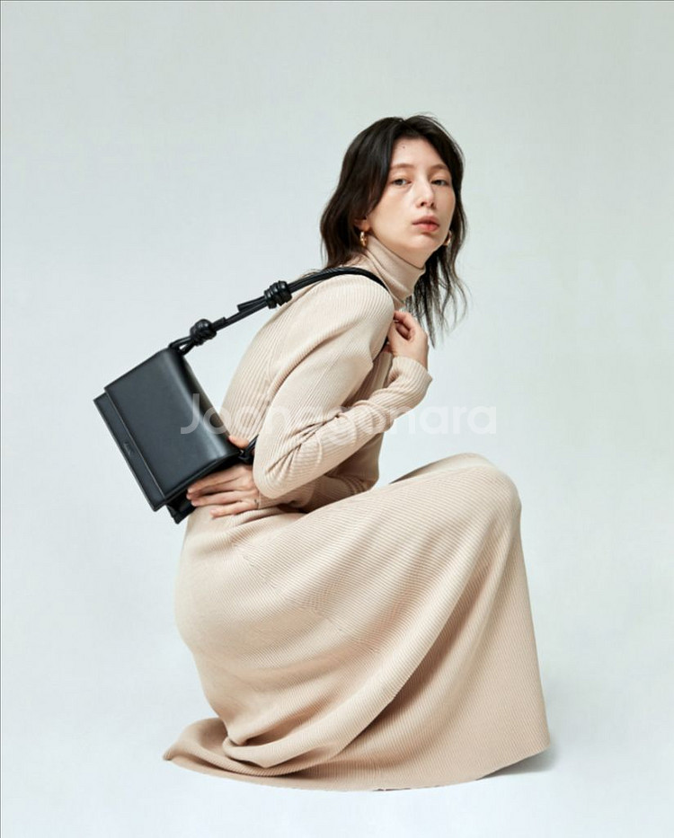 사비 Brick Rope Bag Black 숄더백 블랙--4