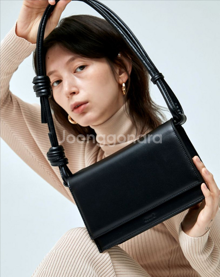 사비 Brick Rope Bag Black 숄더백 블랙--1