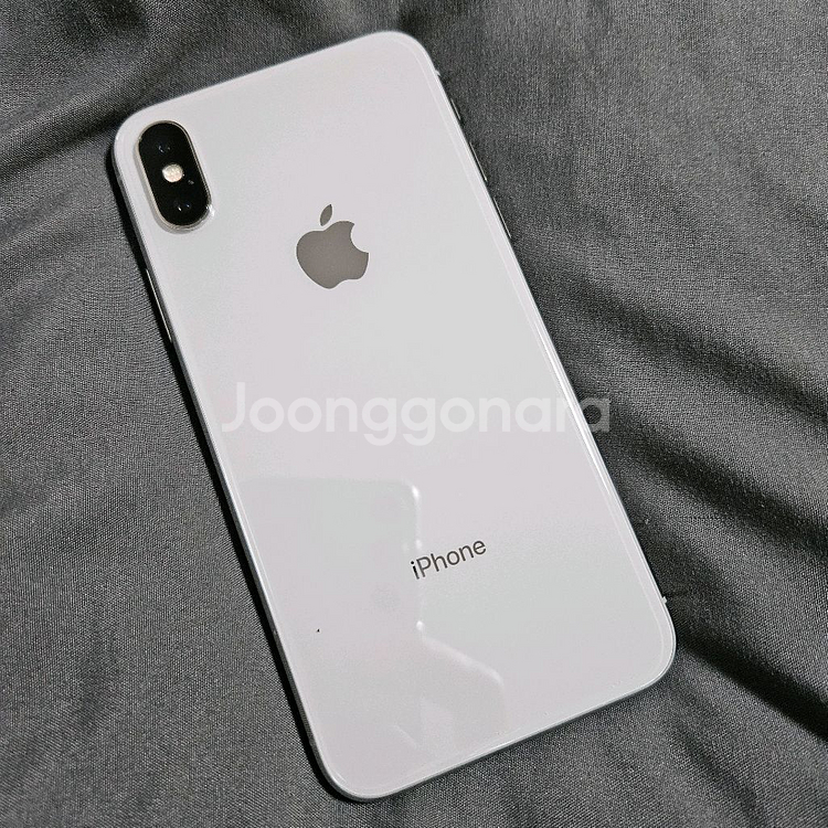 아이폰X 실버 64GB 판매합니다--1