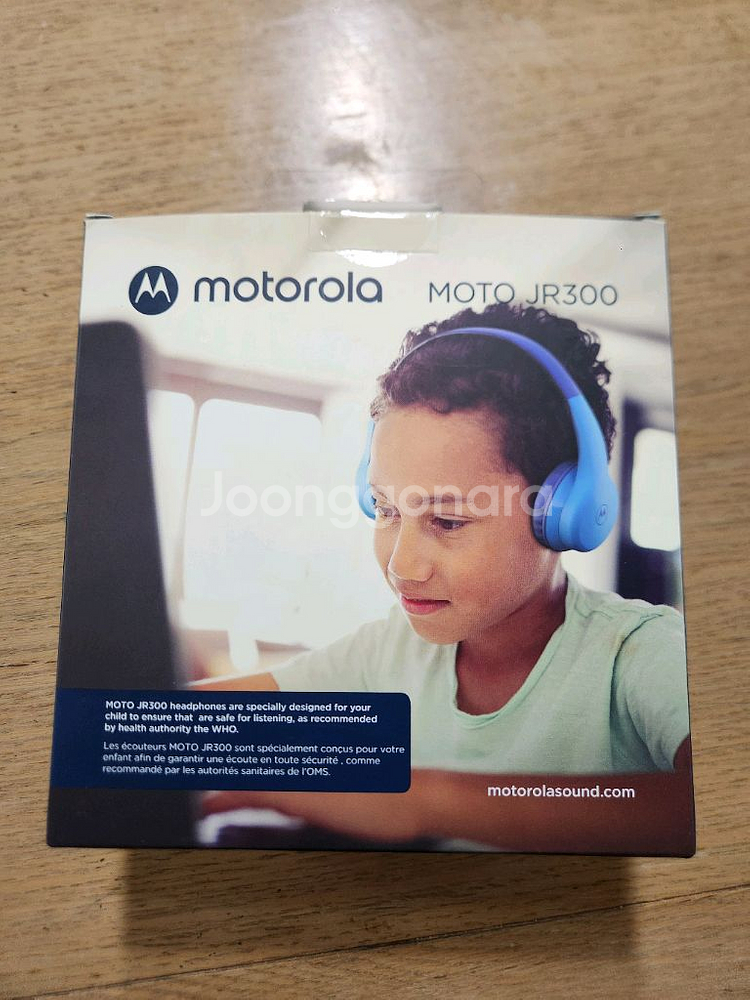모토로라 MOTO JR300 어린이 헤드폰 새상품--1