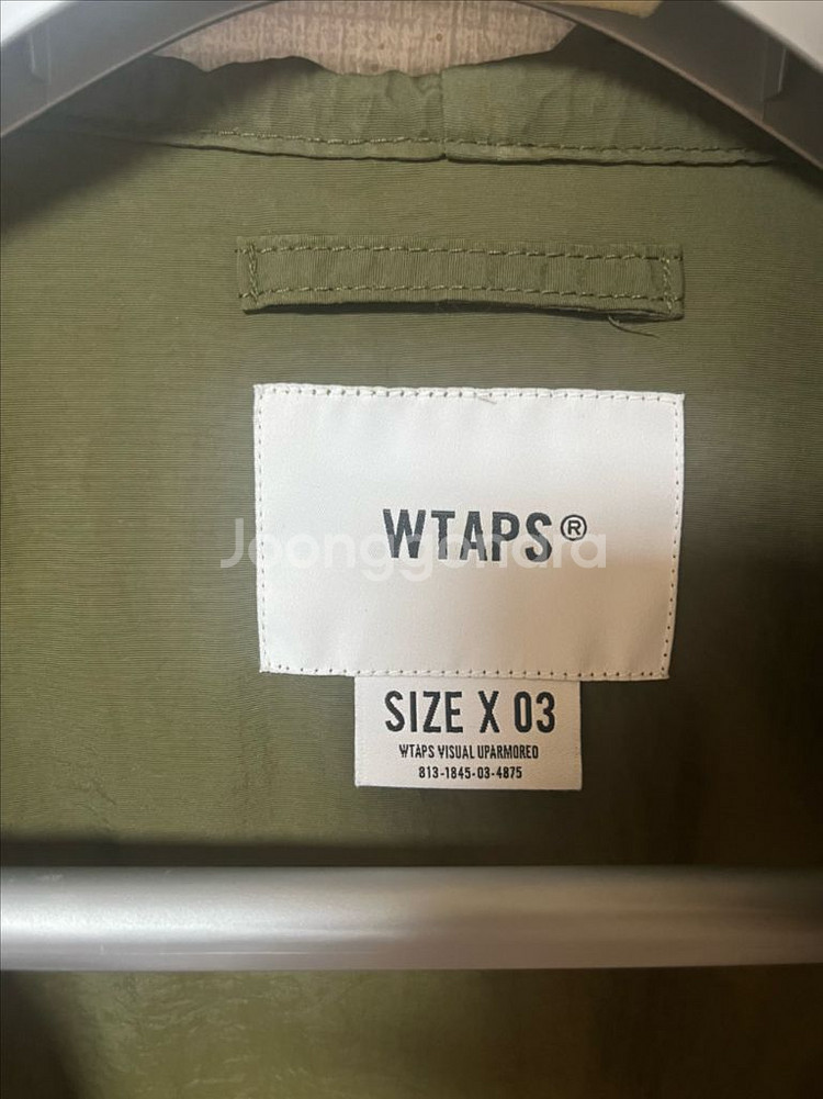 더블탭스나일론집파커 카키--4