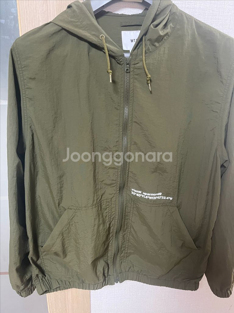 더블탭스나일론집파커 카키--2