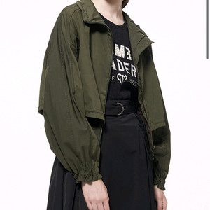 타임 모크넥 레이어 패널 점퍼 랑방 마인 더캐시미어