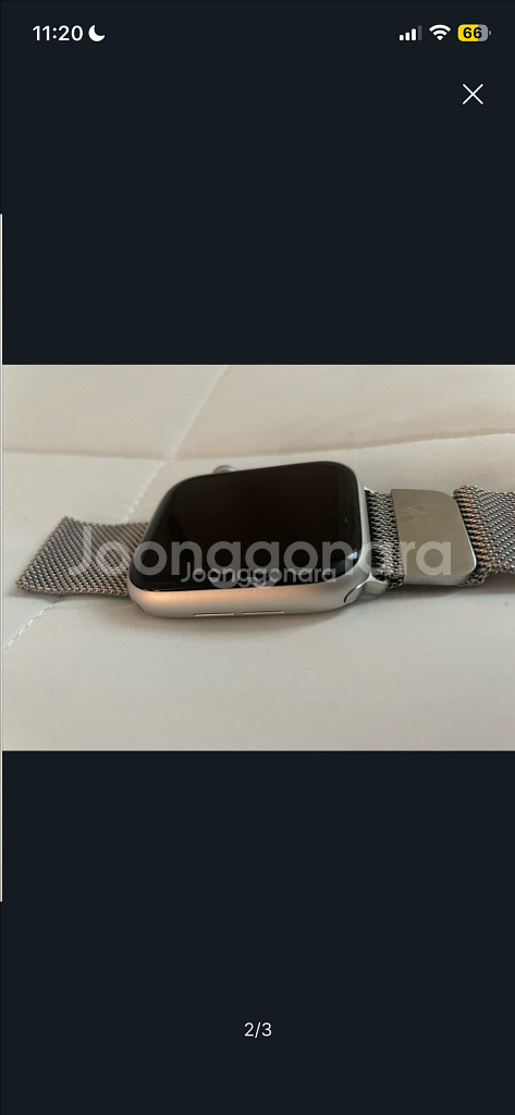 애플워치se 44mm 실버--1