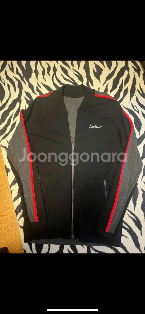 타이틀리스트 니트집업 (L)--0