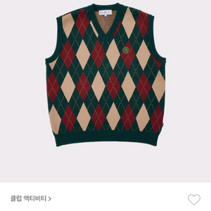 클럽 액티비티 니트 베스트 L 105