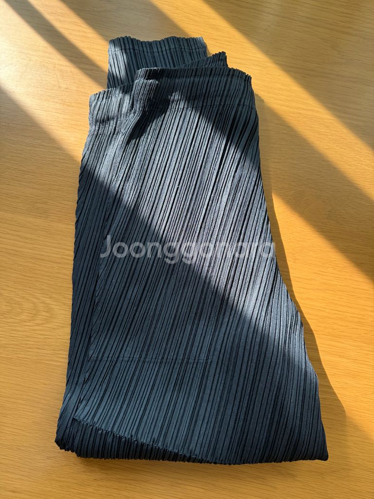 플리츠플리즈 시커 바지--1