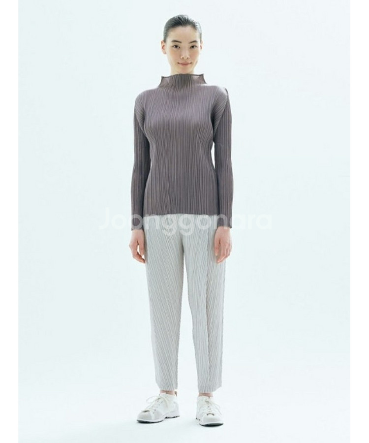 플리츠플리즈 시커 바지--0