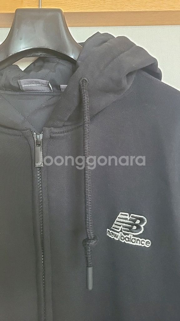 뉴발란스 퀼팅 면집업--0