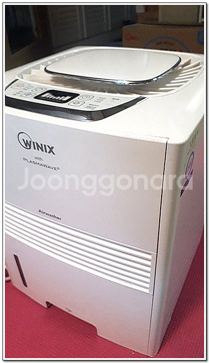 위닉스 기화식 에어워셔 가습기 1대 정리합니다--2