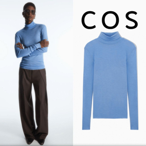 cos 슬림핏 터틀넥