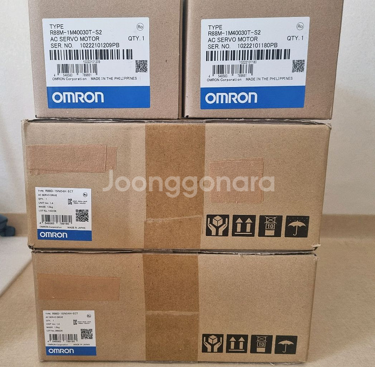 옴론 400w 서보set R88M-1M40030T-S2--0