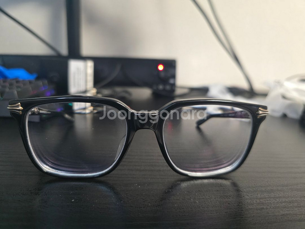 크롬하츠 썰스트 트랩 블랙 안경태--2