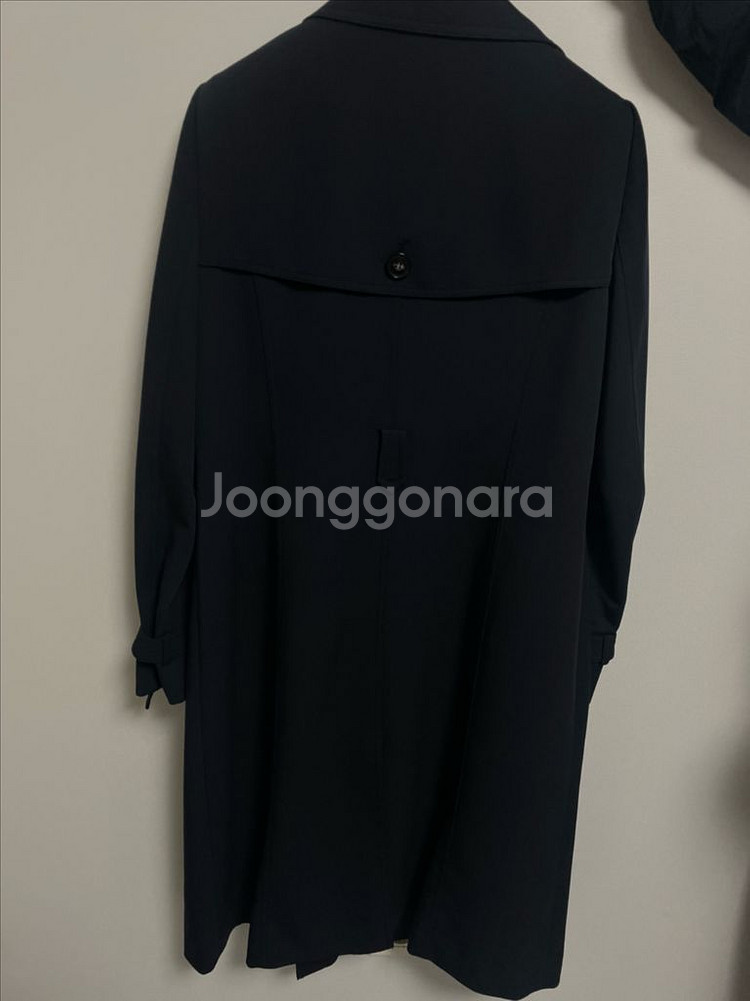 ME-SENSE 미센스 블랙 트렌치코트 거의새것--5