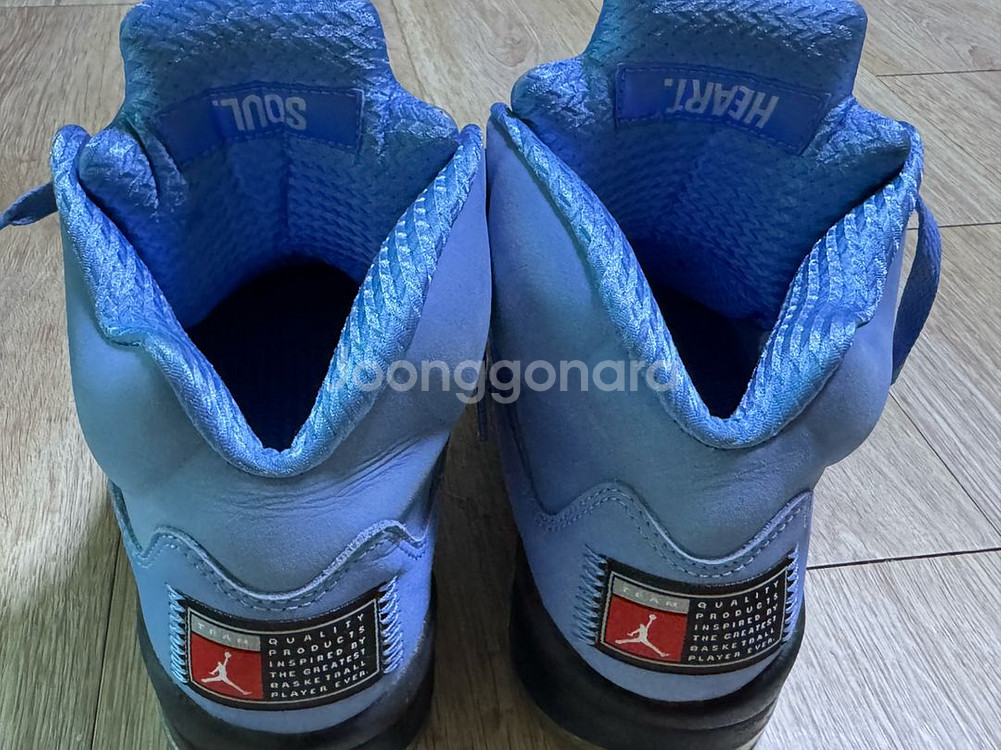 조던 5 UNC (250)--3