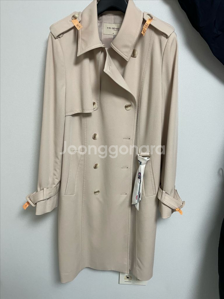 ME-SENSE 미센스 베이지 트렌치코트 거의새것--5