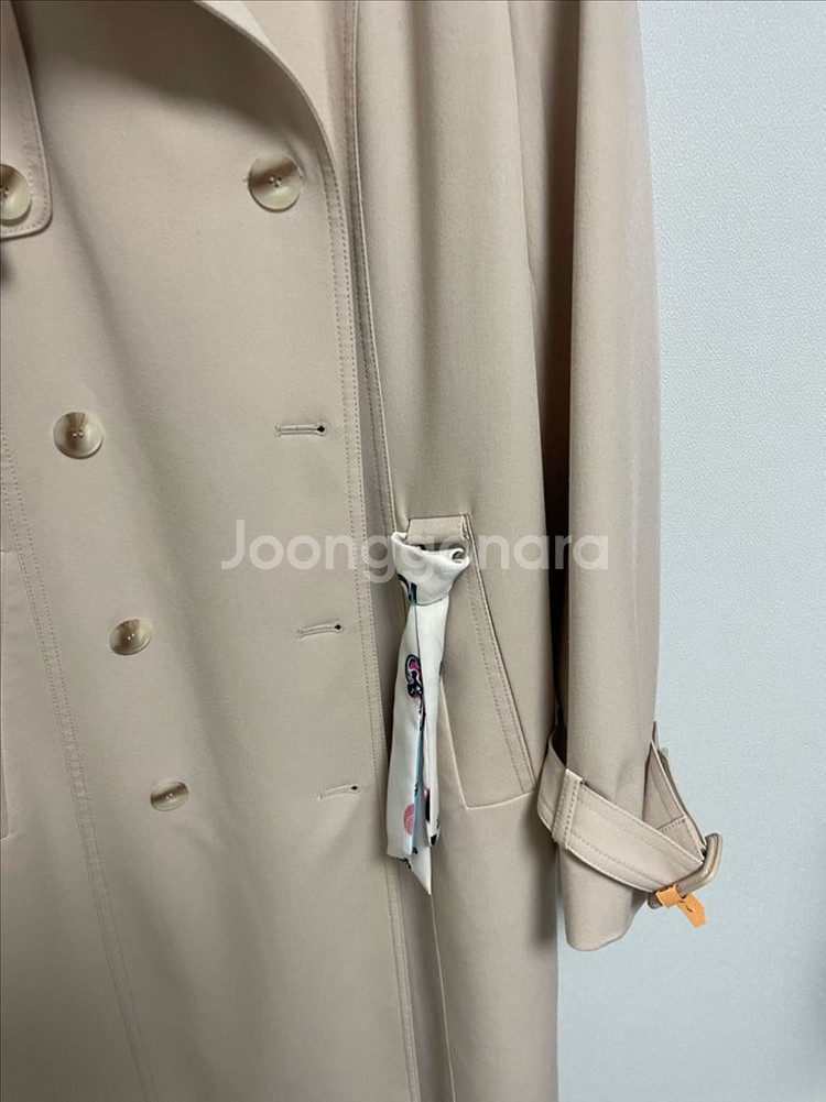 ME-SENSE 미센스 베이지 트렌치코트 거의새것--4