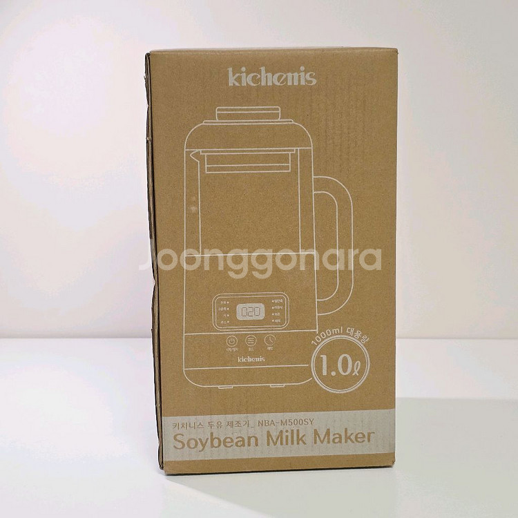 (새상품)키치니스 무소음 두유제조기 죽 글라스형 1L--3