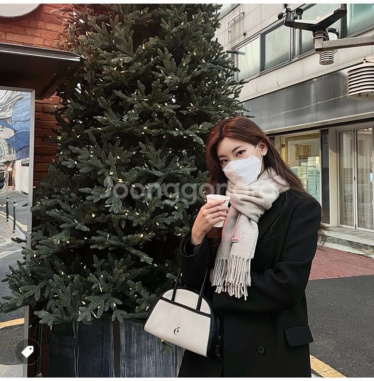 새제품) 아크네 스튜디오 오트밀 멜란지 울 머플러--1