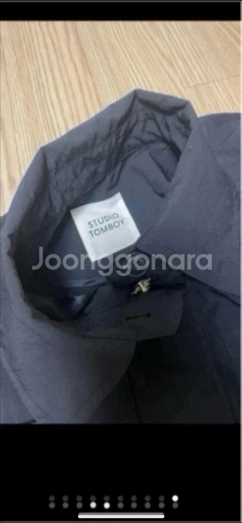 스튜디오톰보이 롱야상점퍼--8