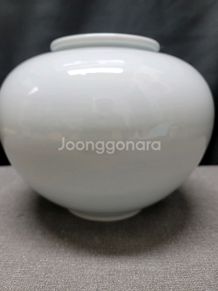 용운요 백자 무지호 도자기--8
