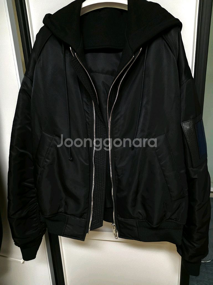 정품 준지 23FW 후드 마원 자켓 MA-1--0