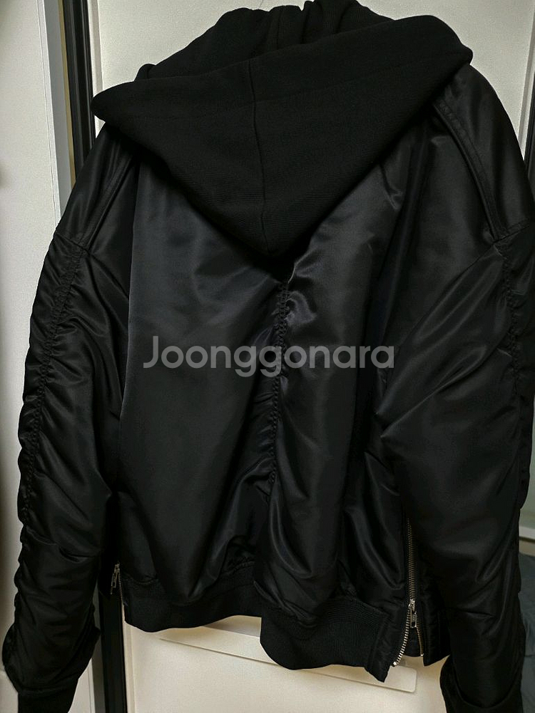 정품 준지 23FW 후드 마원 자켓 MA-1--1