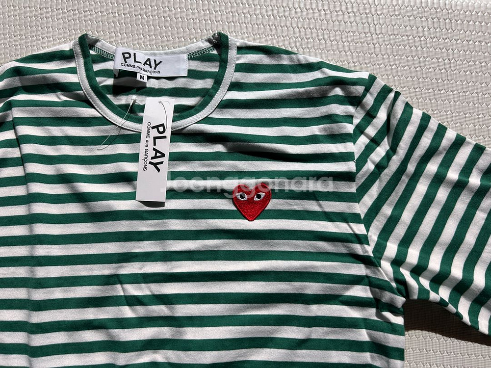 꼼데가르송 스트라이프 긴팔 M--3