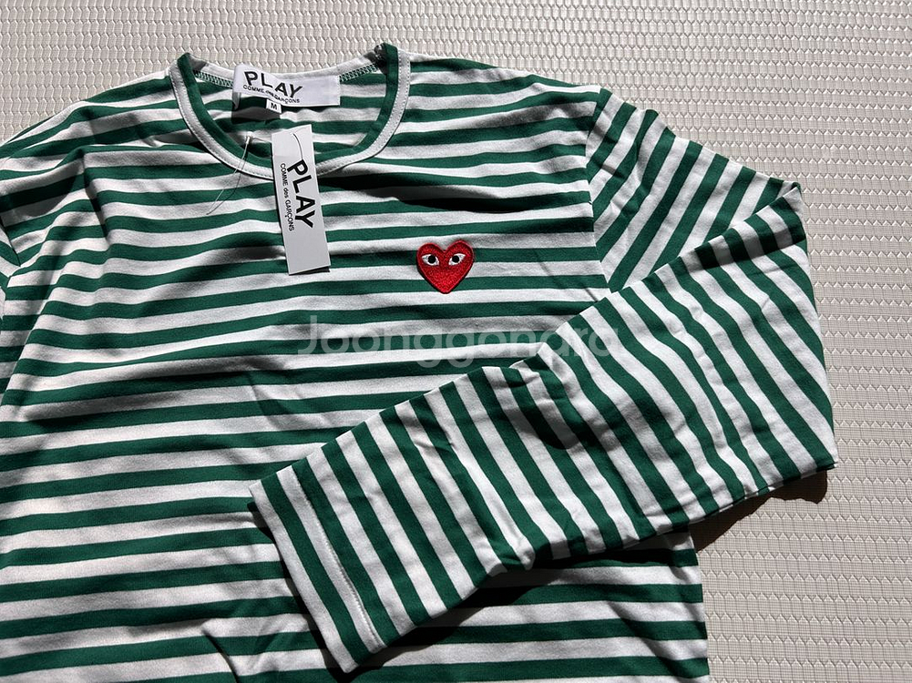 꼼데가르송 스트라이프 긴팔 M--2