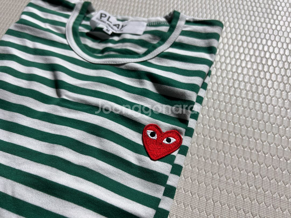 꼼데가르송 스트라이프 긴팔 M--0