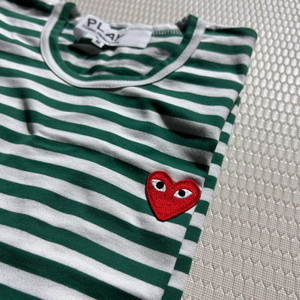 꼼데가르송 스트라이프 긴팔 M