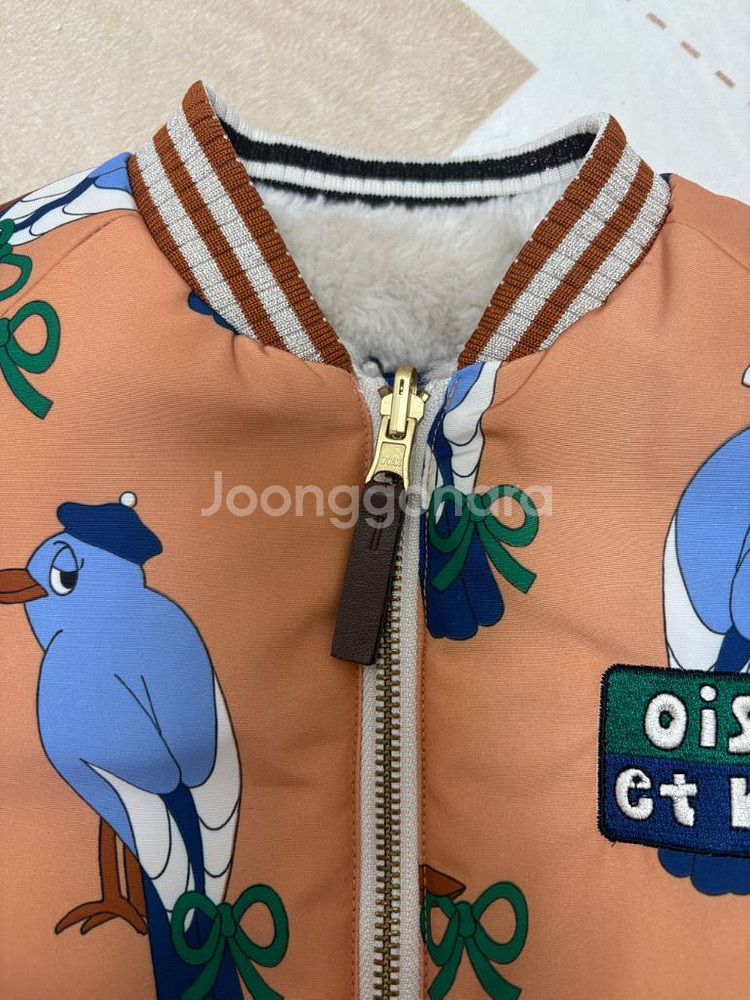 리미떼두두 버드 양면 리버시블자켓 s--1