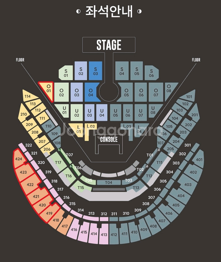 브라운아이드소울 콘서트 SR석 2구역 2연석--0