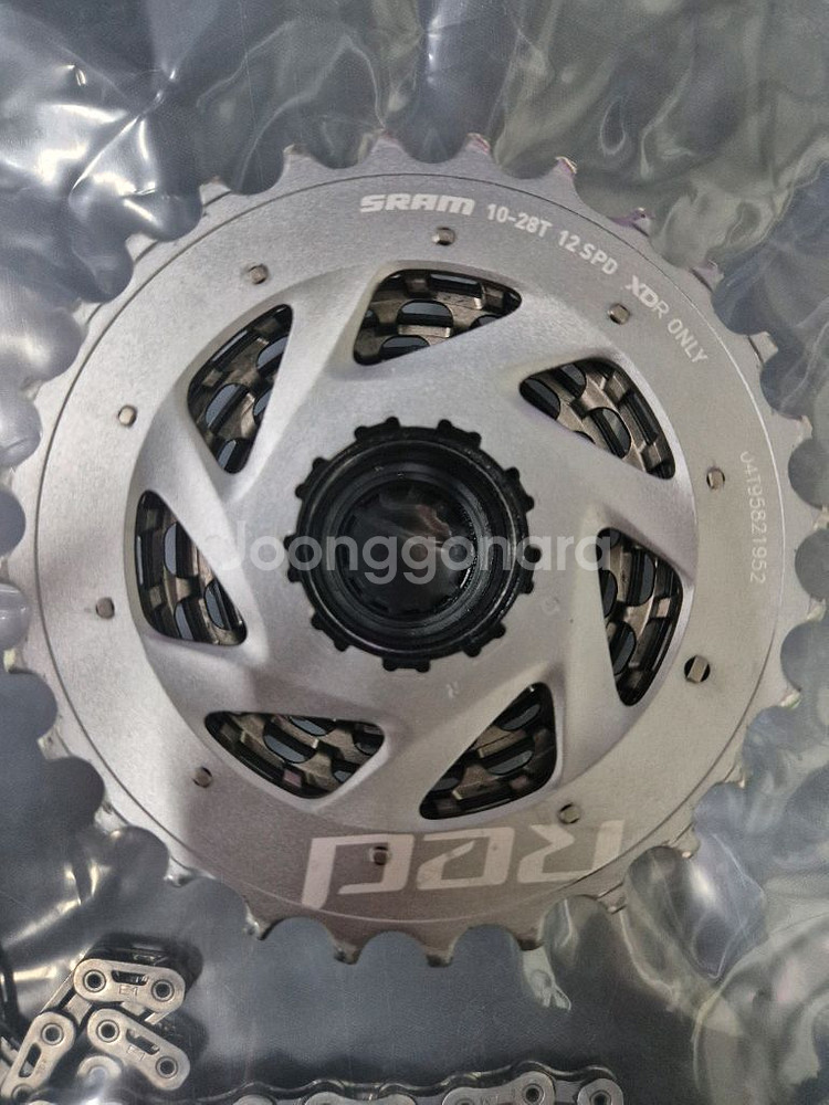 스램 레드 D1 스프라켓 28t + 스램레드e1 체인--3