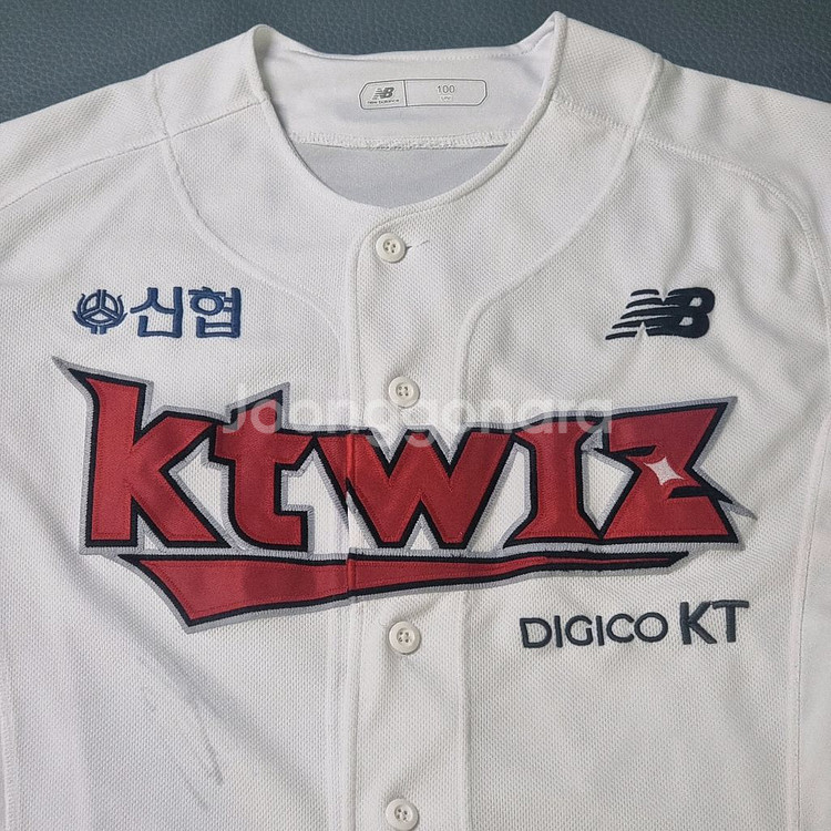 KT 위즈 어센틱 유니폼 100 김상수--0