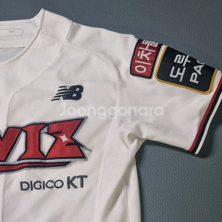 KT 위즈 어센틱 유니폼 100 김상수--2