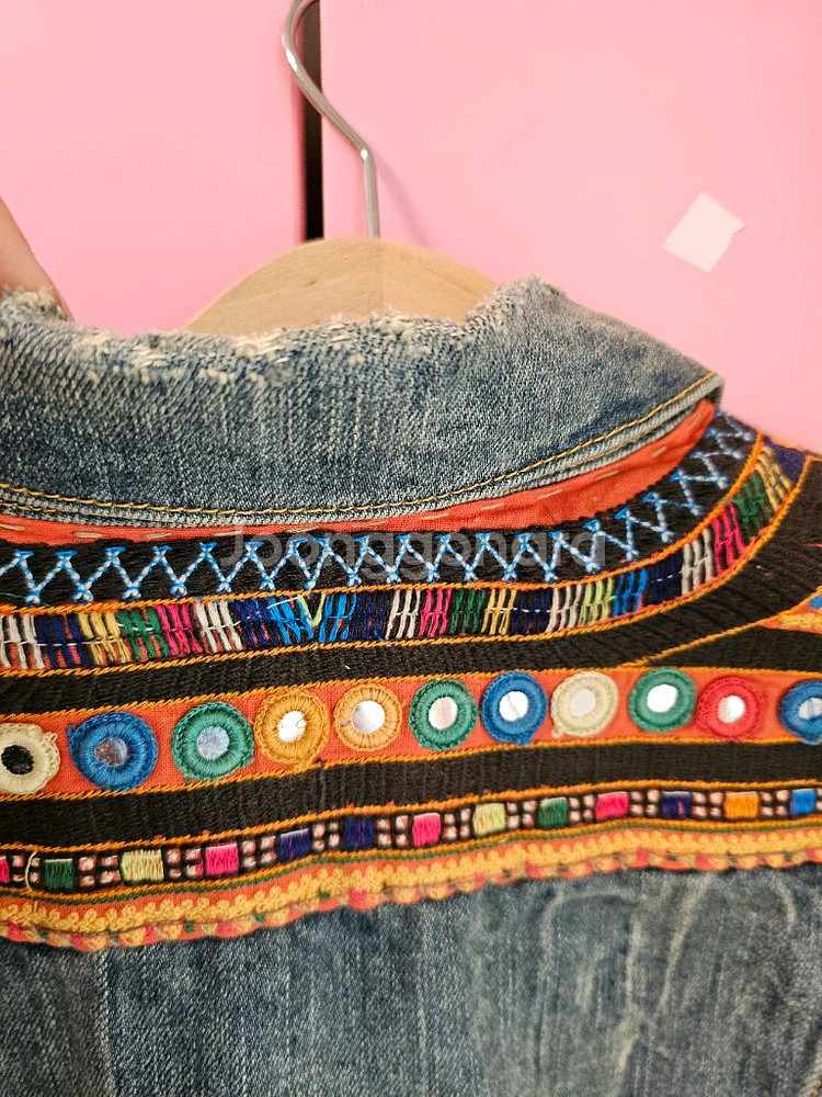 랄프로렌 데님 조끼--3