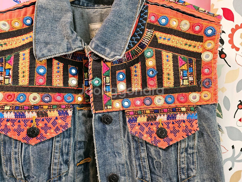 랄프로렌 데님 조끼--6