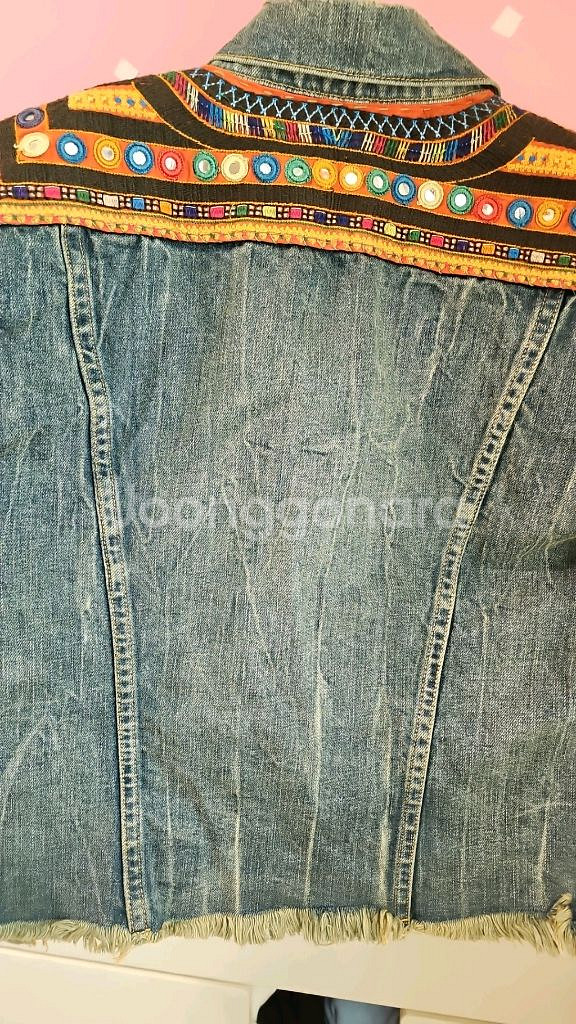 랄프로렌 데님 조끼--8