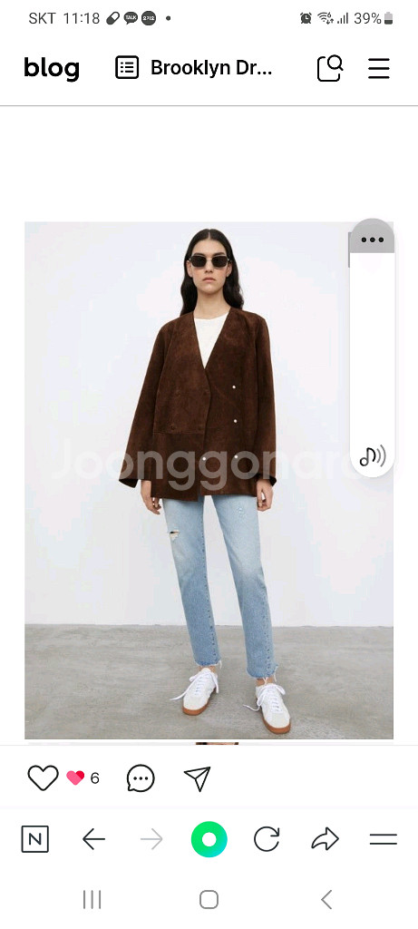 Toteme 토템 리얼스웨이드블레이저--0