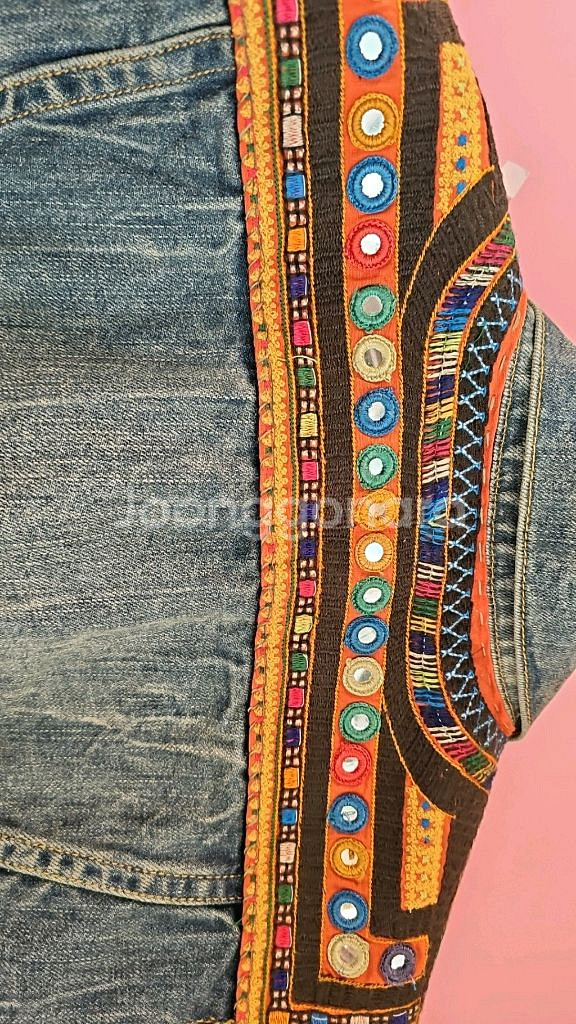 랄프로렌 데님 조끼--10