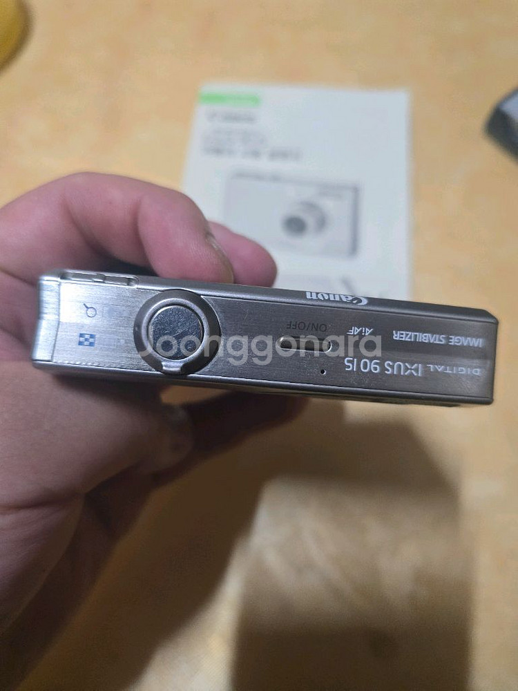 캐논IXUS90IS 디지털카메라--5