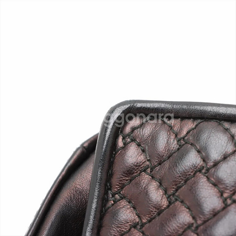 보테가베네타 인트레치아토 브리프케이스 가죽 서류가방--9