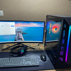 라이젠 3600 RX 5700XT 본체+200Hz모니터