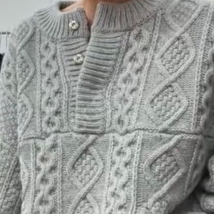 마이네임이즈 케이블 니트