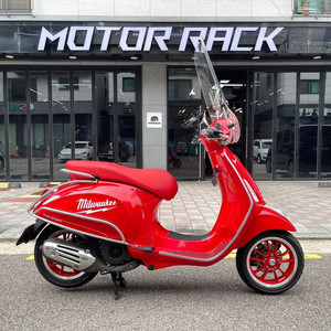 베스파프리마베라 23년식 레드 1.2만km 안개등o