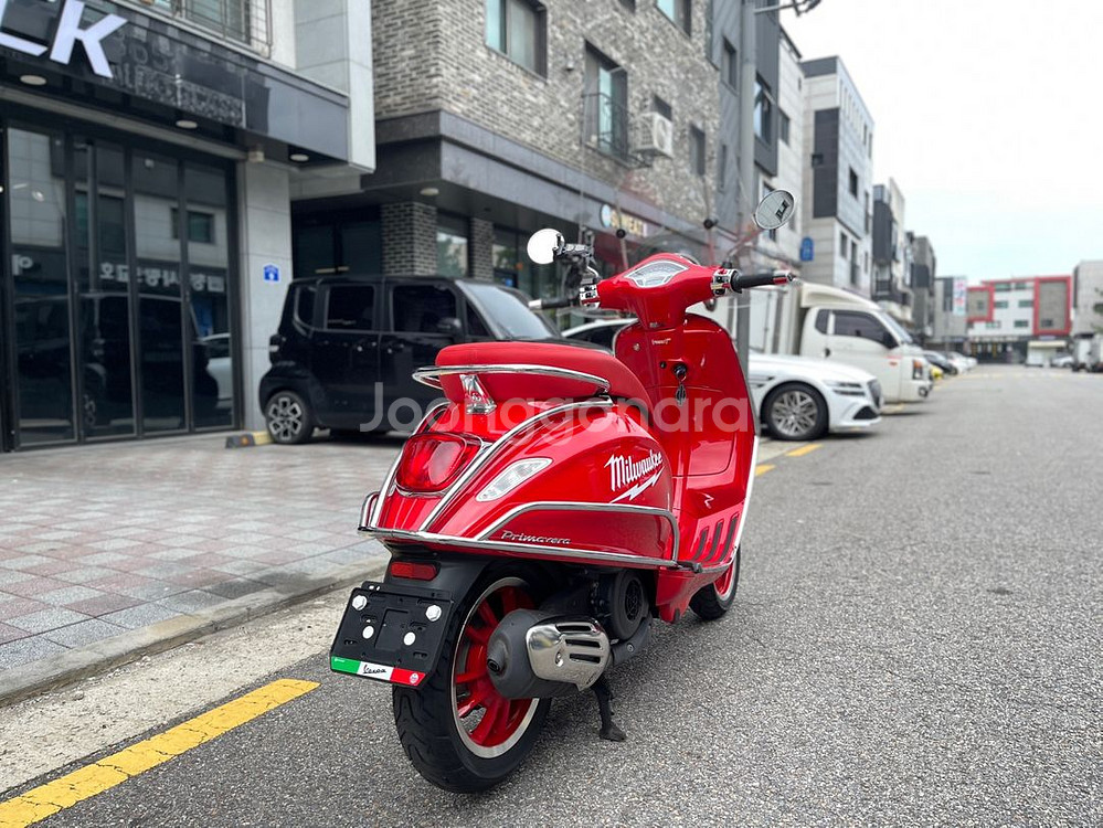 베스파프리마베라 23년식 레드 1.2만km 안개등o--2