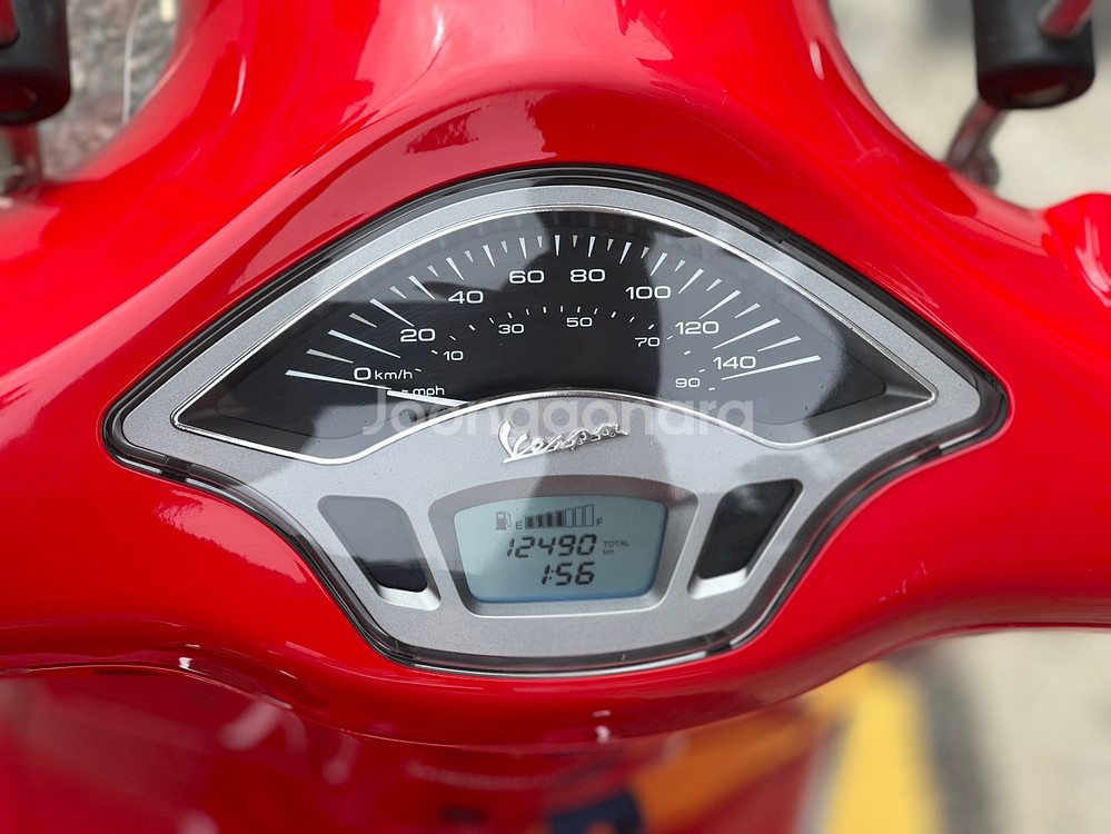 베스파프리마베라 23년식 레드 1.2만km 안개등o--9