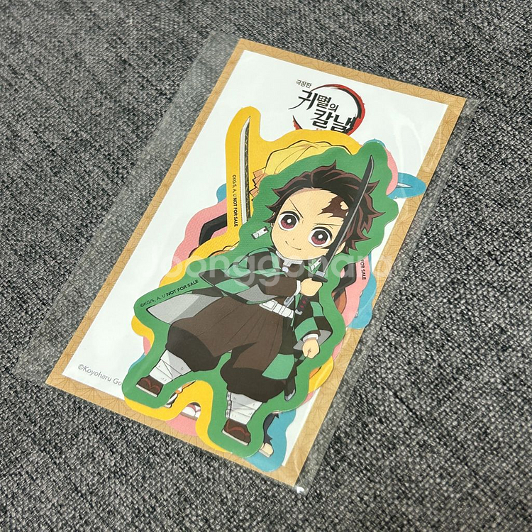 귀멸의 칼날 무한성편 4주차 주말 특전 스티커--0